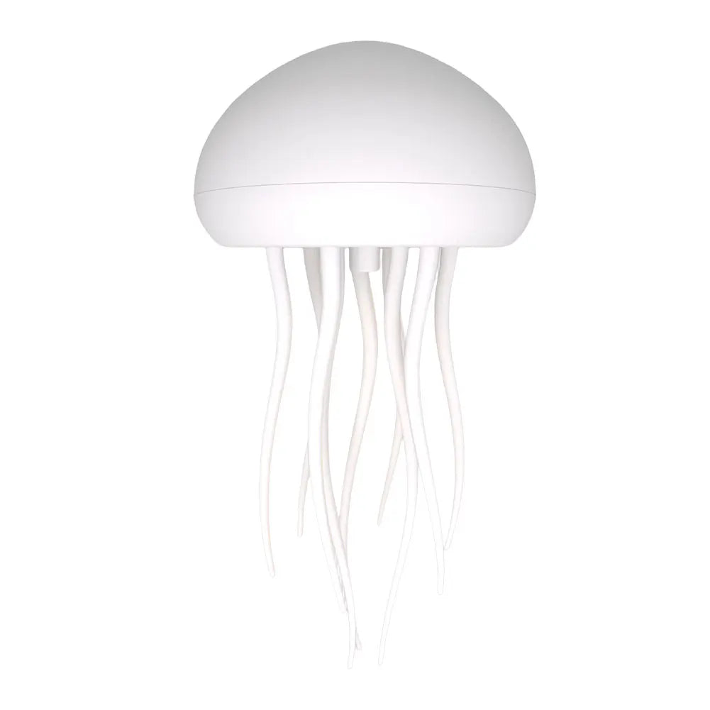 Cartoon Jellyfish-Shape Night Light Voice Control Type-C Charging LED Ambient Night Lamp RGB Gradient for Holiday Children Gifts